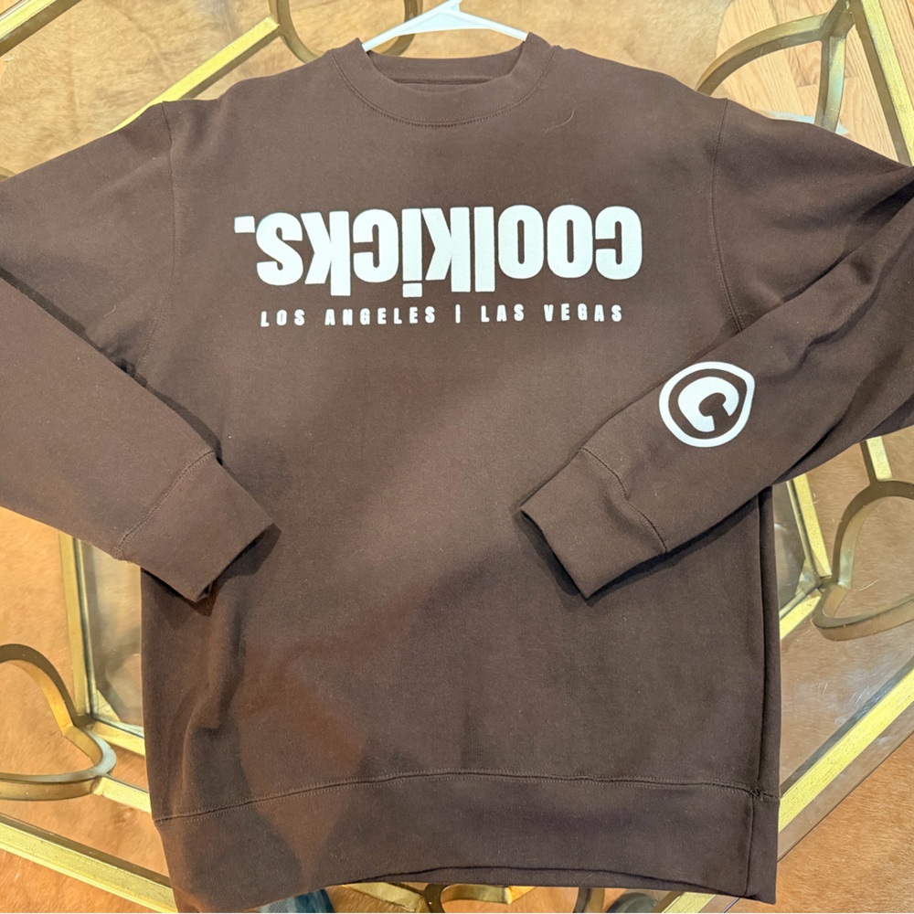 Coolkicks Brown Men's Sweatshirt **Limited Edition** IYKYK Size Medium